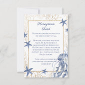 Honeymoon Fund QR Code Insert Card RSVP Kaartje (Voorkant)