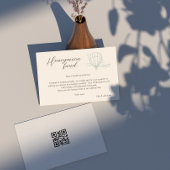 Honeymoon Fund Qr Code Reis Fonds Verzoek Cadeau Informatiekaartje