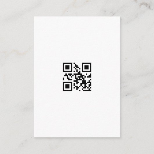 Honeymoon Fund QR Code Reisfonds Aanvraag Informatiekaartje (Achterkant)