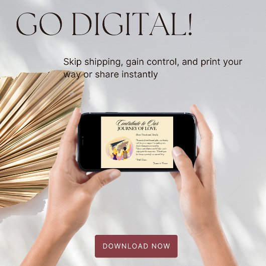 Honeymoon Fund Registry QR Code Huwelijkscadeau Kaart