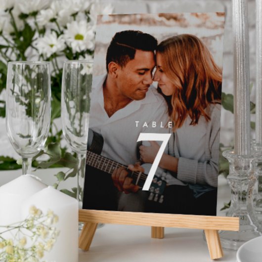 Honeymoon Fund Trouwtafel Nummer QR Code Modern