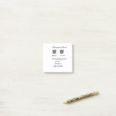 Honeymoon fund venomo paypal donatie Q R paar Post-it® Notes (Op bureau)