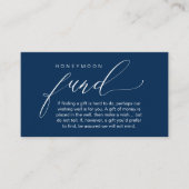 Honeymoon Fund Wishing Well, Wish, A Note On Gifts Informatiekaartje (Voorkant)