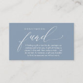 Honeymoon Fund Wishing Well, Wish, A Note On Gifts Informatiekaartje (Voorkant)