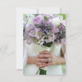 Honeymoon Fund With 2 QR Code And Photo Kaart (Achterkant)