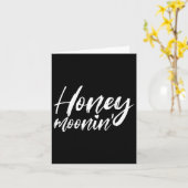 Honeymoon in Honeymoon Bruid Bruidegom Matching Pa Kaart (Gele Bloem)