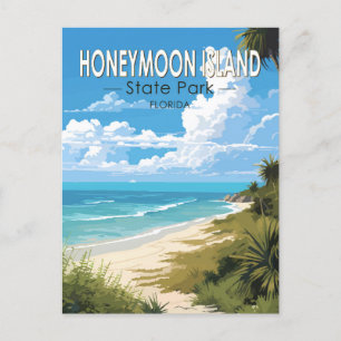 Honeymoon Island State Park Florida Travel  Briefkaart