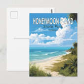 Honeymoon Island State Park Florida Travel  Briefkaart (Voorkant / Achterkant)