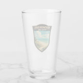 Honeymoon Island State Park Florida Travel  Glas (Achterkant)