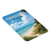 Honeymoon Island State Park Florida Travel  Magneet (Rechterzijde)