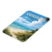 Honeymoon Island State Park Florida Travel  Magneet (Linkerzijde)