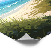 Honeymoon Island State Park Florida Travel  Poster (Hoek)