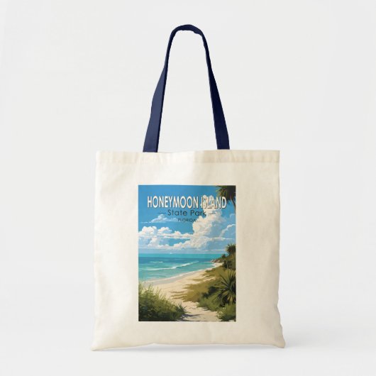 Honeymoon Island State Park Florida Travel  Tote Bag (Voorkant)