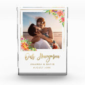 Honeymoon Keepomwille Passen getrouwd Bride Gift M Fotoblokken (Voorkant)