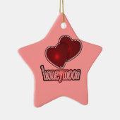 Honeymoon Keramisch Ornament (Rechts)