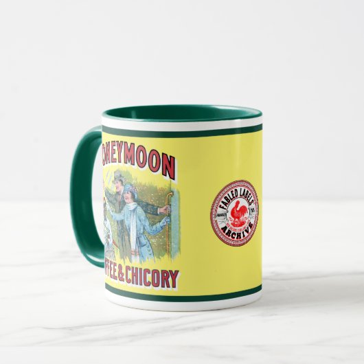 Honeymoon Koffie en cichorei Mok (Voorkant links)