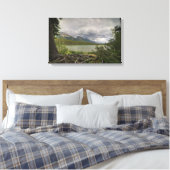 Honeymoon Lake Canvas Afdruk (Insitu (Slaapkamer))