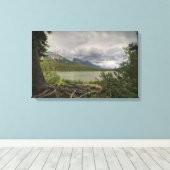 Honeymoon Lake Canvas Afdruk (Insitu (Houten vloer))