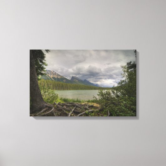 Honeymoon Lake Canvas Afdruk (Voorkant)