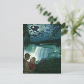  Honeymoon Love, Passen getrouwd op Niagara Herfst Aankondiging (Staand voorkant)