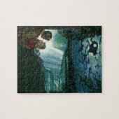 Honeymoon Love, Passen getrouwd op Niagara Herfst Legpuzzel (Horizontaal)