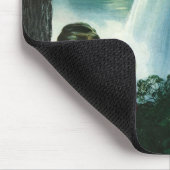  Honeymoon Love, Passen getrouwd op Niagara Herfst Muismat (Hoek)