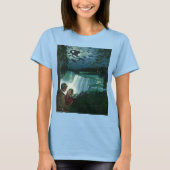  Honeymoon Love, Passen getrouwd op Niagara Herfst T-shirt (Voorkant)