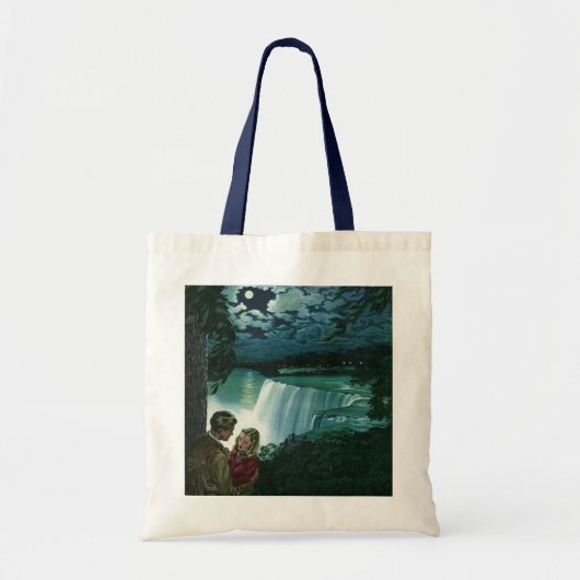  Honeymoon Love, Passen getrouwd op Niagara Herfst Tote Bag (Voorkant)