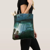 Honeymoon Love, Passen getrouwd op Niagara Herfst Tote Bag (Dichtbij)