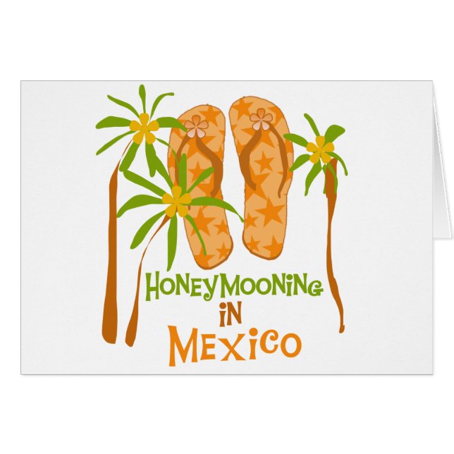 Honeymoon Mexico Tshirts en Gifts (Voorkant Horizontaal)