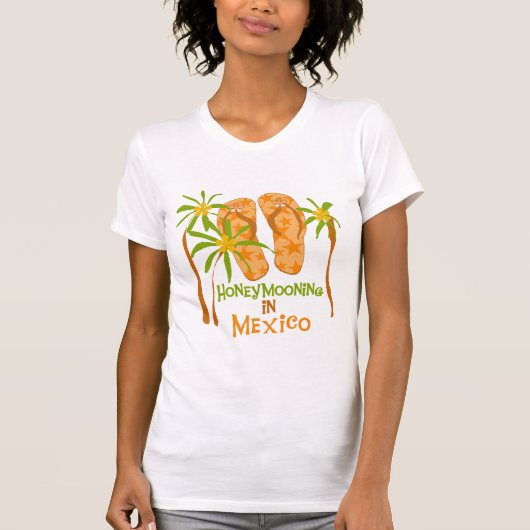 Honeymoon Mexico Tshirts en Gifts (Voorkant)