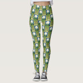 Honeymoon Roswell Aliens Cartoon Women's Leggings (Voorkant)