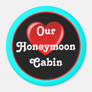 Honeymoon Round Cruise Cabin door Marker Magneet