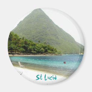 Honeymoon, Saint Lucia Magnet