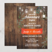 Honeymoon Shower Kaart (Voorkant / Achterkant)