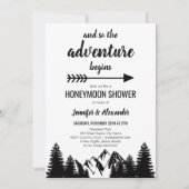 Honeymoon Shower-uitnodiging Kaart (Voorkant)