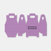 "Honeymoon" Survival Kit Box Bedankdoosjes (Uitgevouwen)