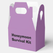 "Honeymoon" Survival Kit Box Bedankdoosjes (Geopend)