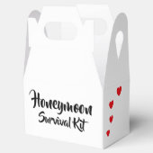 "Honeymoon" Survival Kit Box Bedankdoosjes (Geopend)