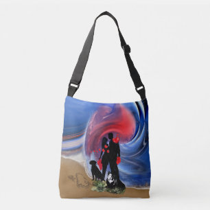 Honeymoon Valentijn koppel Crossbody Tas