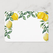 Honeymoon verzoek om kaartje voor bruiloft informatiekaartje (Achterkant)