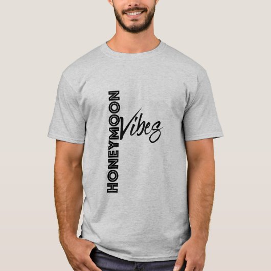 Honeymoon Vibes Classy T-shirt (Voorkant)