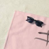 Honeymoon vibes strandlaken (In situ)