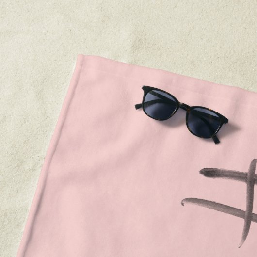 Honeymoon vibes strandlaken (In situ)