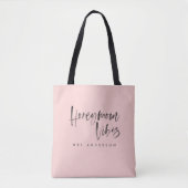 Honeymoon Vibes Tote Bag (Voorkant)