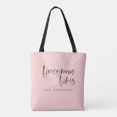 Honeymoon Vibes Tote Bag (Achterkant)
