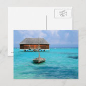 Honeymoon Villa, Malediven Briefkaart (Voorkant / Achterkant)