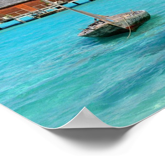 Honeymoon Villa, Malediven Poster (Hoek)