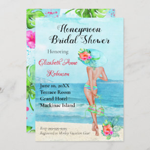 Honeymoon Vrijgezellenfeest Kaart