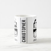 Honeymoon Wedding Night for Bride & Groom Koffiemok (Center)